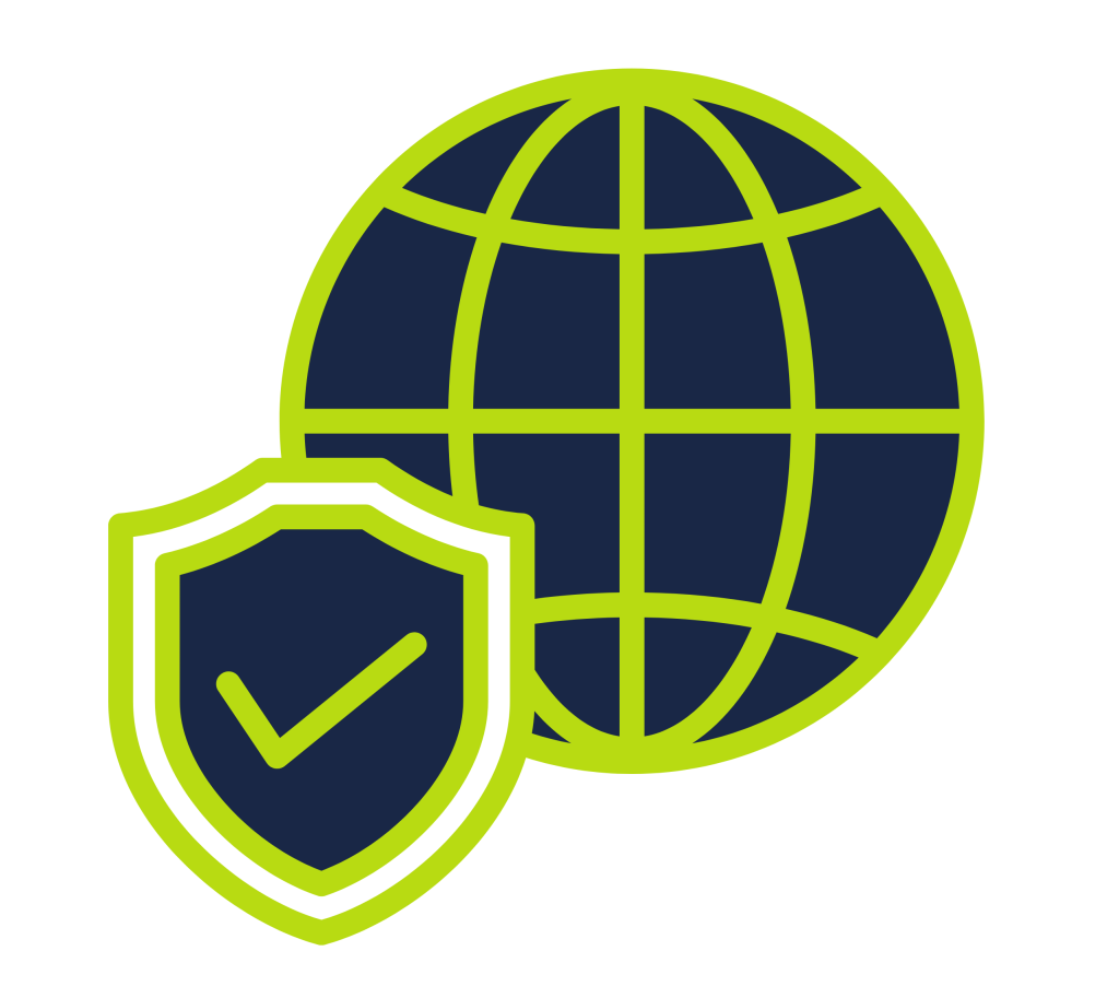 security icon for websites management