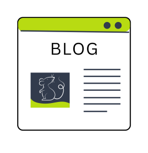 blog page graphic to illustrate single-page website design